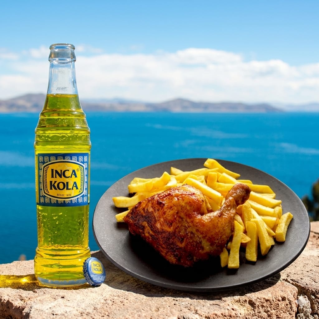 Promoción cuarto de pollo + gaseosa